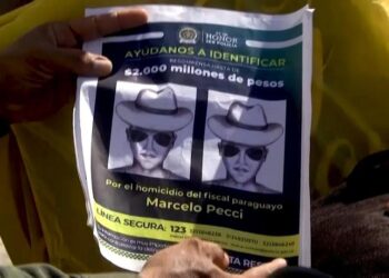 Asesino fiscal antimafia paraguayo, Marcelo Pecci. Foto de archivo.