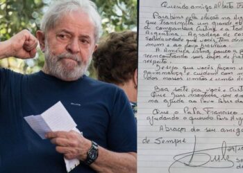 El expresidente de Brasil Luiz Inácio Lula da Silva. Foto collage.