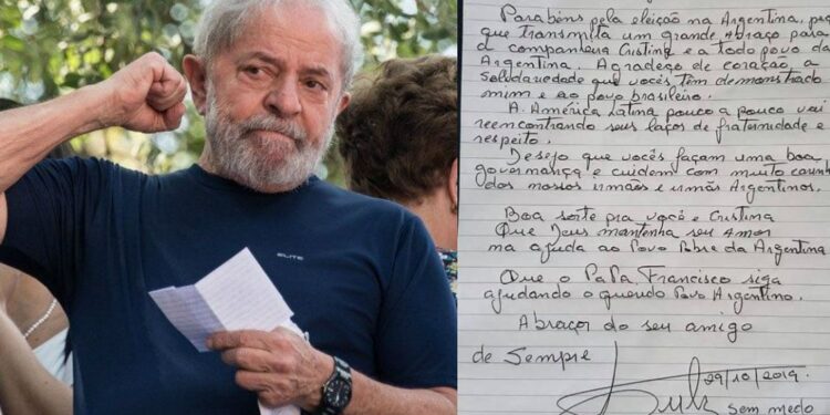 El expresidente de Brasil Luiz Inácio Lula da Silva. Foto collage.