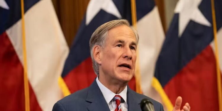 El gobernador de Texas (EE.UU.), Greg Abbott. Foto de archivo.