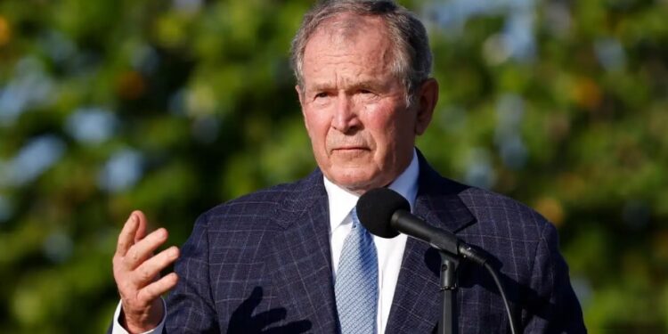 Expresidente de EEUU. George W. Bush. Foto agencias.