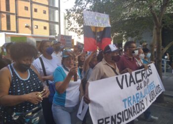 Protestas Venezuela. Foto @OVCSocial