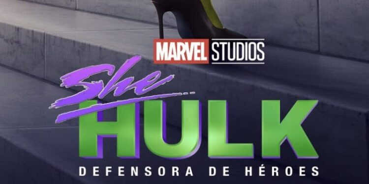 She-Hulk. Foto de archivo.
