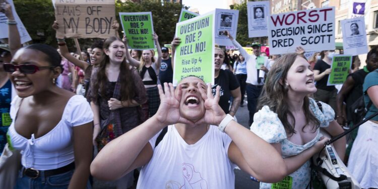EEUU, aborto manifestantes. Foto de archivo.
