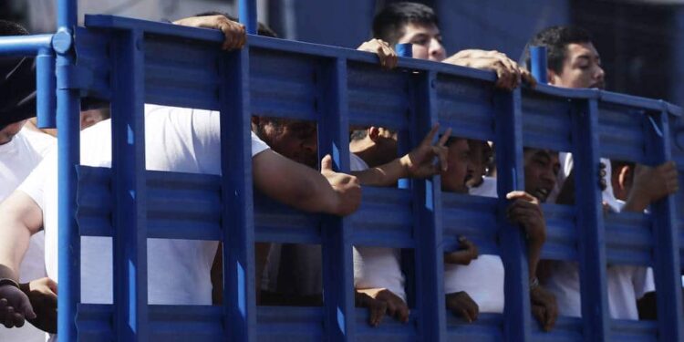El Salvador, cárcel. Foto de archivo.
