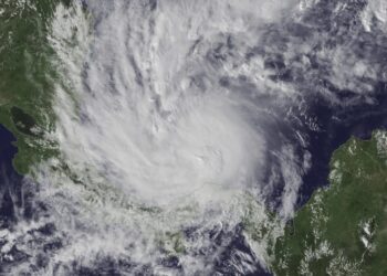 El ciclón tropical Dos. Foto agencias.