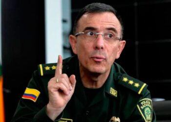 El director de la Policía Nacional de Colombia, general Jorge Luis Vargas. Foto agencias.