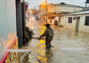 Honduras, lluvias. Foto agencias.