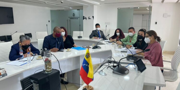 Ministerio de salud del régimen de Maduro y Unicef. Foto @MinSaludVE