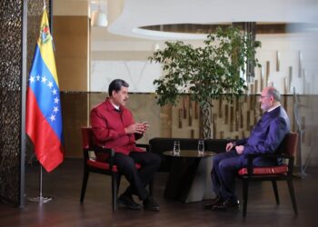 Nicolás Maduro. entrevista. Foto @PresidencialVen