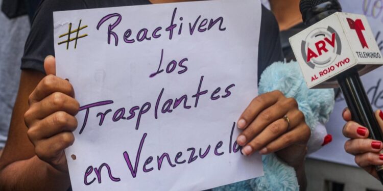 Transplantes, Venezuela. Foto de archivo.