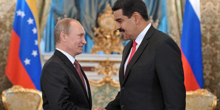 Vladimir Putin y Nicolás Maduro. Foto agencias.