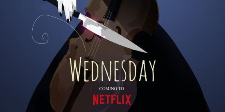 Wednesday. Netflix. Foto de archivo.