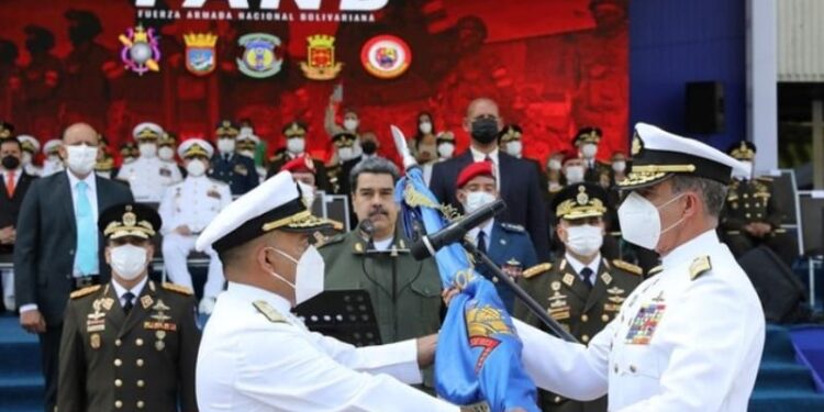 Aníbal José Brito Hernández como Comandante General de la Armada Bolivariana. Foto @PresidencialVen