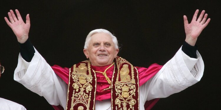 Benedicto XVI. (+). Foto de archivo.