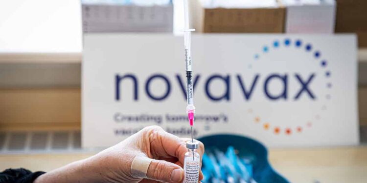 La vacuna de Novavax contra la covid-19. Foto de archivo.