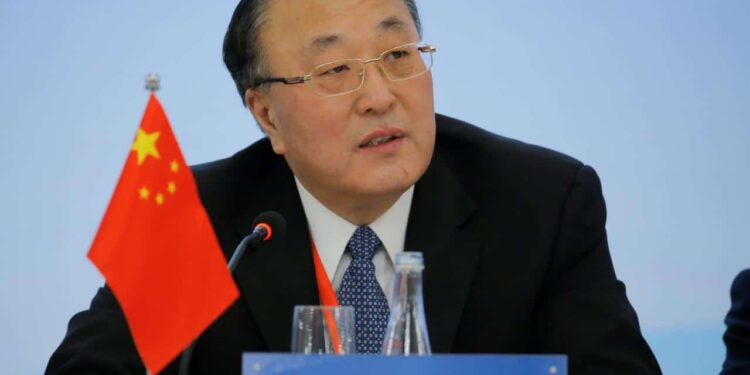 China. representante en las Naciones Unidas, Zhang Jun. Foto agencias.