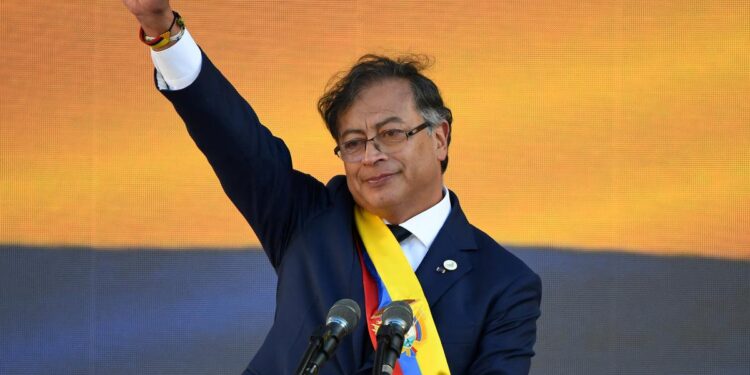 Gustavo Petro. Presidente de Colombia. Foto agencias.