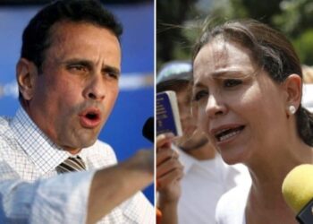 Henrique Capriles y María Corina Machado. Foto collage.