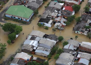 Inundaciones Colombia, fenómeno La Niña. Foto agencias.