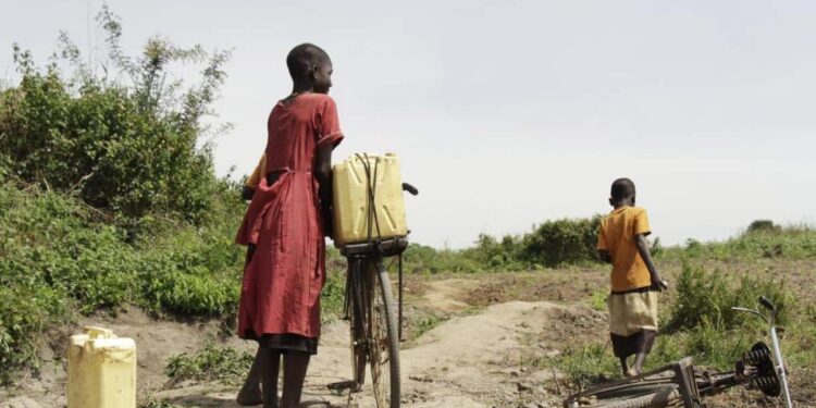 La sequía en África. Foto de archivo.