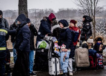 Los refugiados ucranianos. Foto agencias.