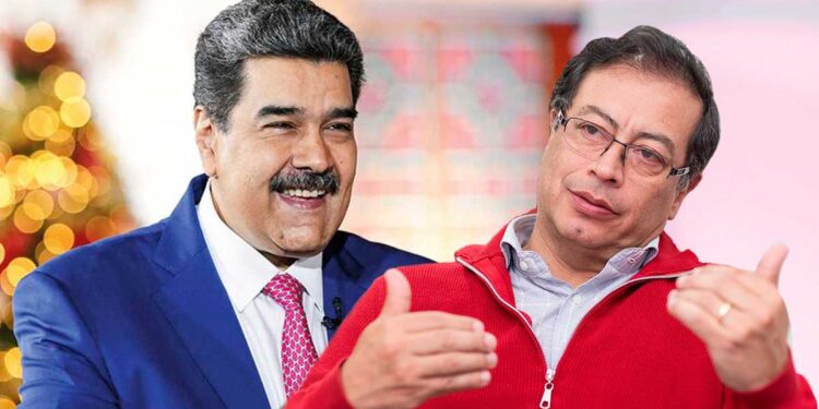 Nicolás Maduro. Gustavo Petro. Foto Semana.