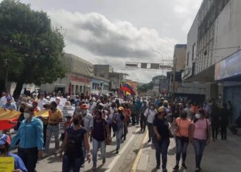 Protestas en Venezuela. Foto @OVCSocial