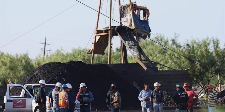 Rescate mineros México. Foto EFE