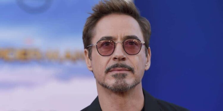 Robert Downey Jr. Foto de archivo.