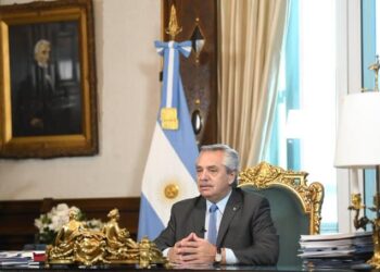 Alberto Fernández, presidente de Argentina. Foto @CasaRosada