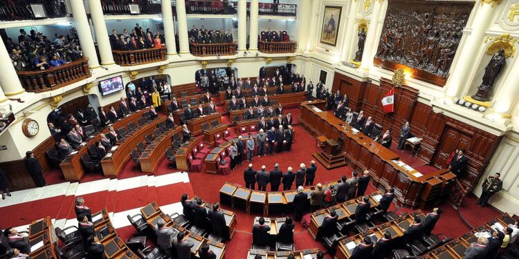 Congreso peruano. Foto de archivo.