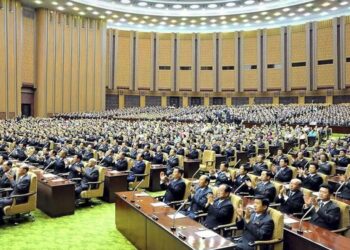 Corea del Norte, parlamento. Foto EFE.