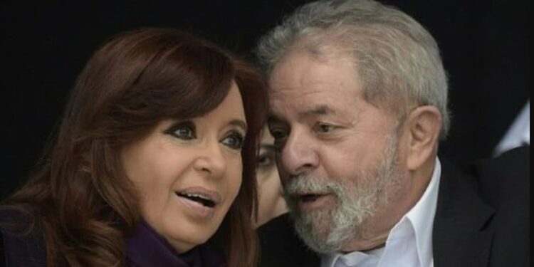 Cristina Kirchner y Lula da Silva. Foto de archivo.