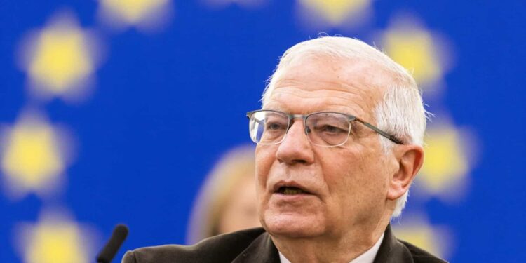 El alto representante de la Unión Europea (UE) para Asuntos Exteriores, Josep Borrell. Foto de archivo.