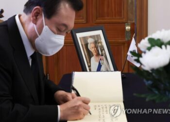 El presidente surcoreano, Yoon Suk-yeol. Foto Yonhap News