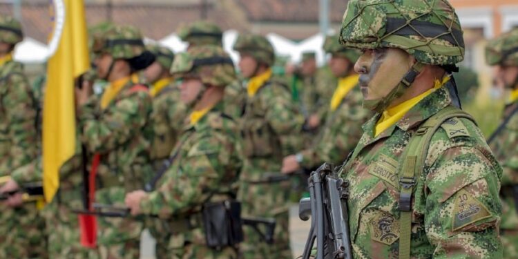 El servicio militar obligatorio en Colombia. Foto de archivo.