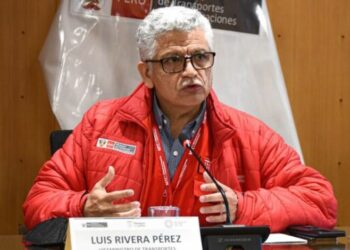 El viceministro peruano de Transportes, Luis César Rivera Pérez. Foto de archivo.