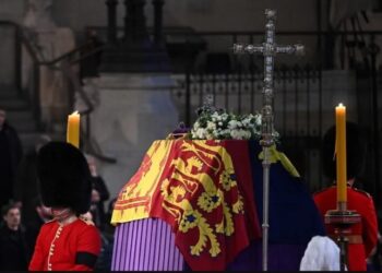 Funeral Reina Isabel II. Foto agencias.