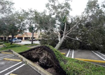 Huracán Ian en EEUU Florida. Foto Infobae