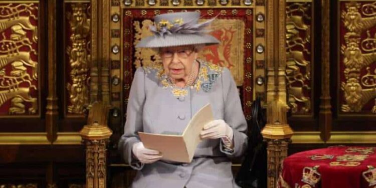 La reina Isabel II. Foto de archivo.