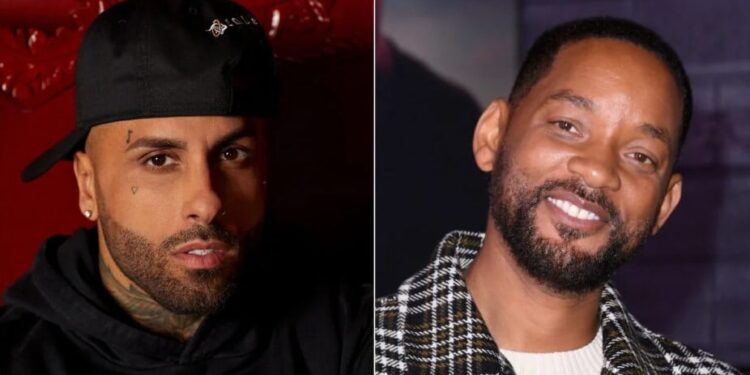 Nicky Jam y Will Smith. Foto Collage.