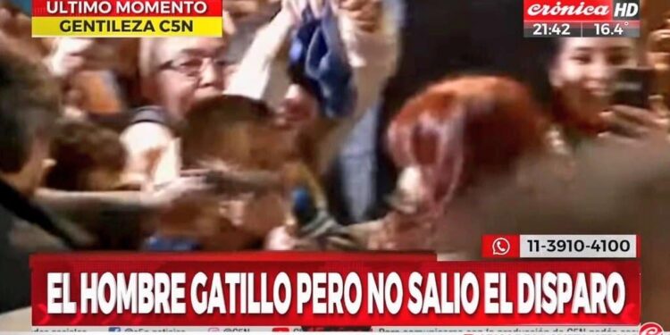 Ataque Cristina Kirchner.