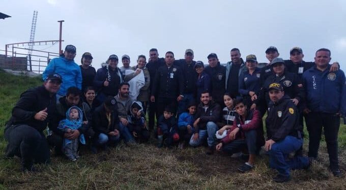 16 personas desaparecidas fueron encontradas en perfecto estado de salud en el Sector Páramo La Negra, entre La Grita y la población de Tovar.