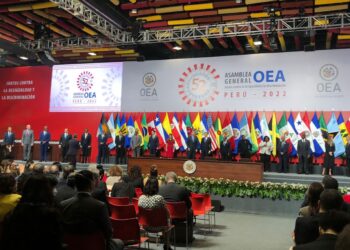 52° Asamblea General de la OEA 2022 en Lima. Foto Twitter