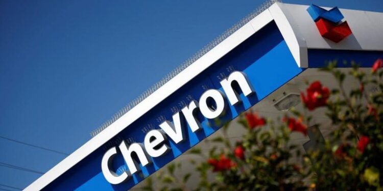 Chevron. Foto de archivo.