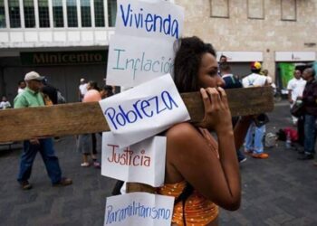 Condiciones de vida en Venezuela. Foto El Impacto Digital.