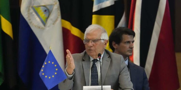 El alto representante de la Unión Europea (UE) para Asuntos Exteriores y Política de Seguridad, Josep Borrell. Foto Yahoo Finanzas