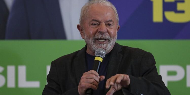 El expresidente de Brasil y candidato a la presidencia, Luiz Inácio Lula da Silva. Foto agencias.