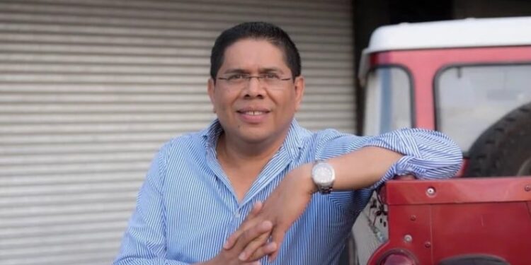 El periodista Miguel Mendoza fue condenado a nueve años de cárcel por la publicación de tuits críticos al régimen de Daniel Ortega. (Foto La Prensa)